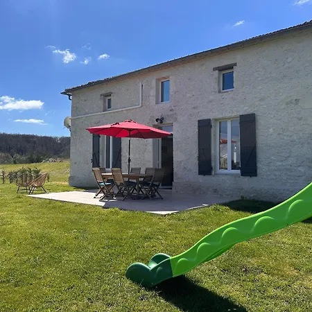 Maison Avec Piscine Privee - Vue Imprenable - 3 - Calme & Nature Hautefage-la-Tour